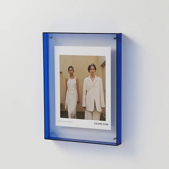 Double-Sided Acrylic Photo Frame for Displaying Memories-Orizon Depot