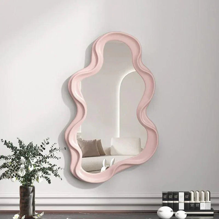 Nordic Cloud-Shaped Decorative Mirror for Home Decor-Orizon Depot
