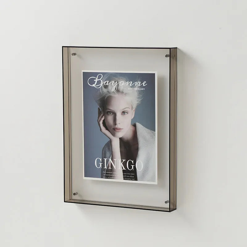 Double-Sided Acrylic Photo Frame for Displaying Memories-Orizon Depot
