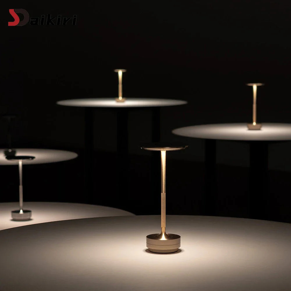 Dimmable LED Touch Desk Lamp | Rechargeable Table Light