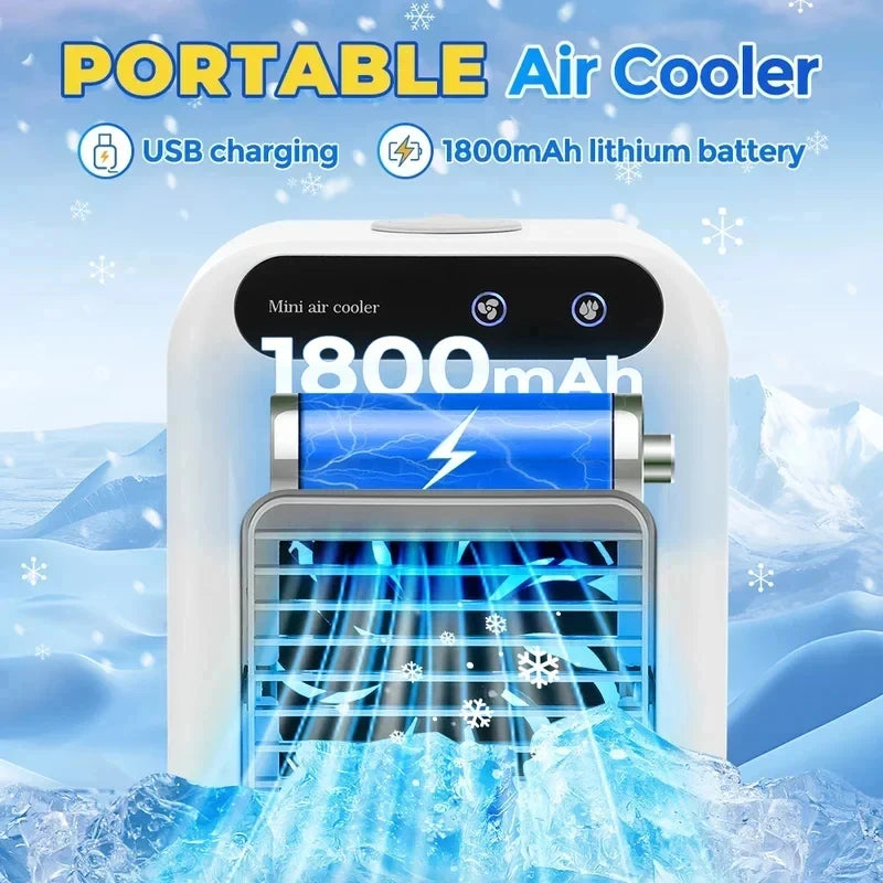 Portable 3 in 1 Air Conditioner Fan and Humidifier