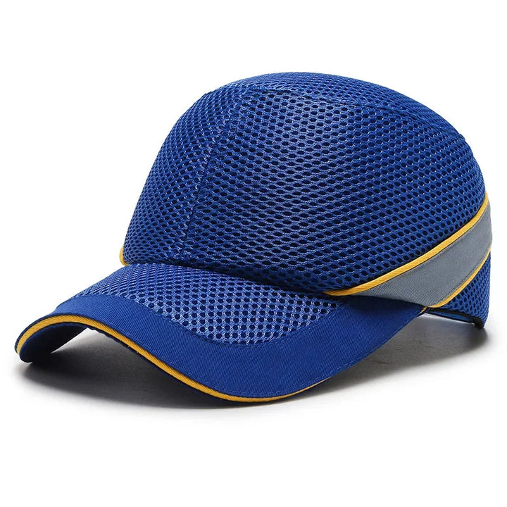 Red Safety Bump Cap - Hard ABS Helmet for Head Protection at Work-Orizon Depot