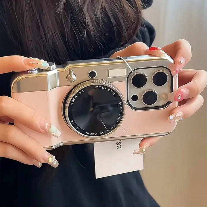 Retro Bluetooth Camera iPhone Case for Stylish Protection-Orizon Depot