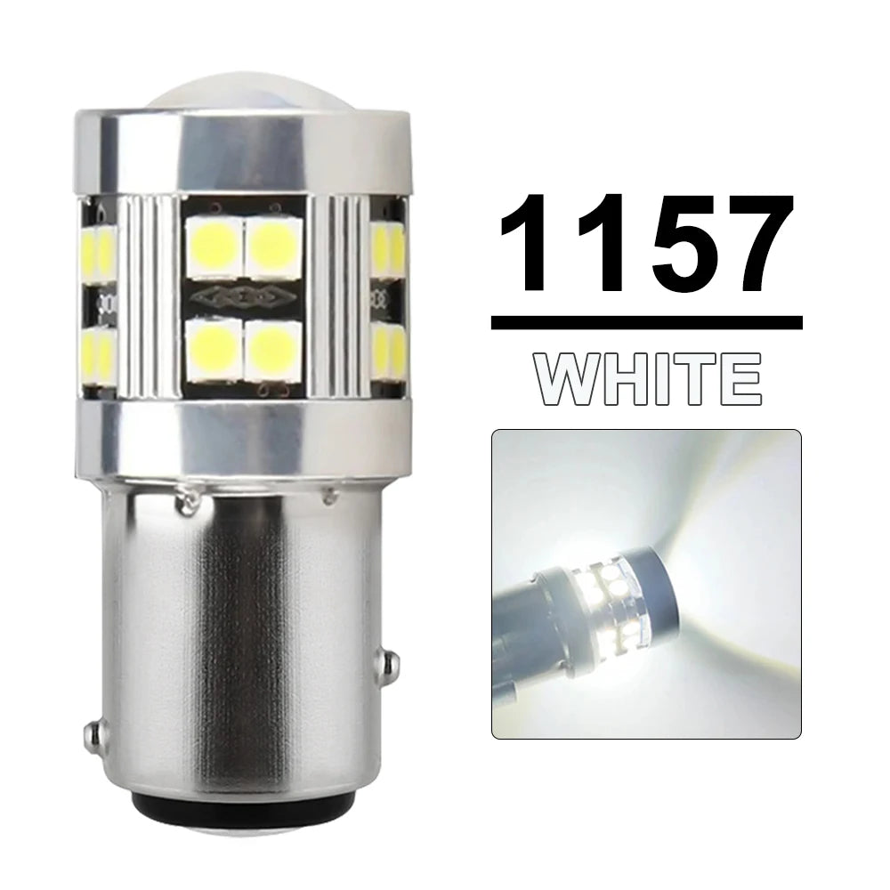 2/4 PCS 1156 1157 LED Bulbs for Car Parking Signal Lights 12V 24V
