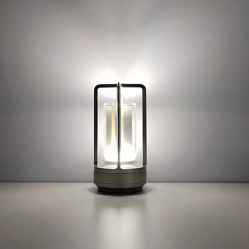 Portable Wireless LED Lantern with Charging Station-Orizon Depot