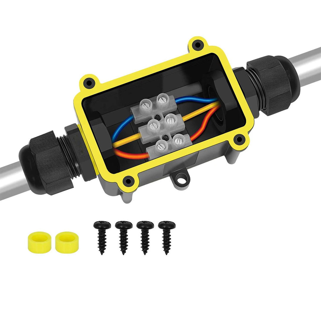 Outdoor Waterproof Electrical Cable Connector Junction Box for LED Lights