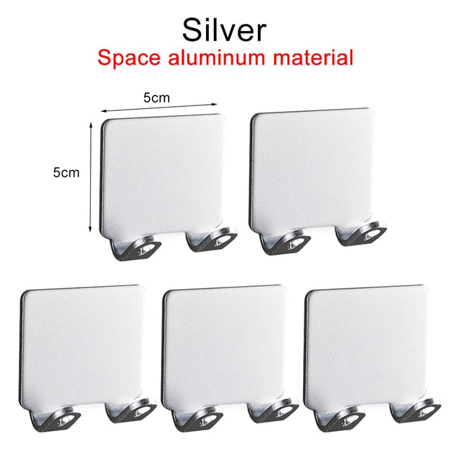 Punch-Free Razor Holder Storage Hook - Wall Mounted Men's Razor Shelf-Orizon Depot