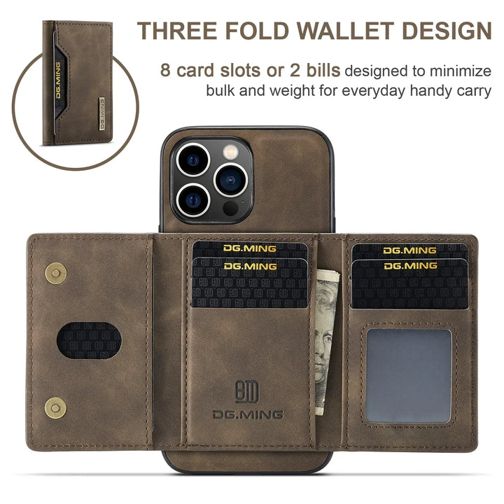 2-in-1 iPhone Case with Detachable Wallet for Ultimate Convenience-Orizon Depot