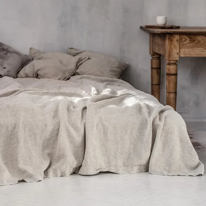 Luxury Linen Bed Sheet Set for Comfortable Sleep-Orizon Depot