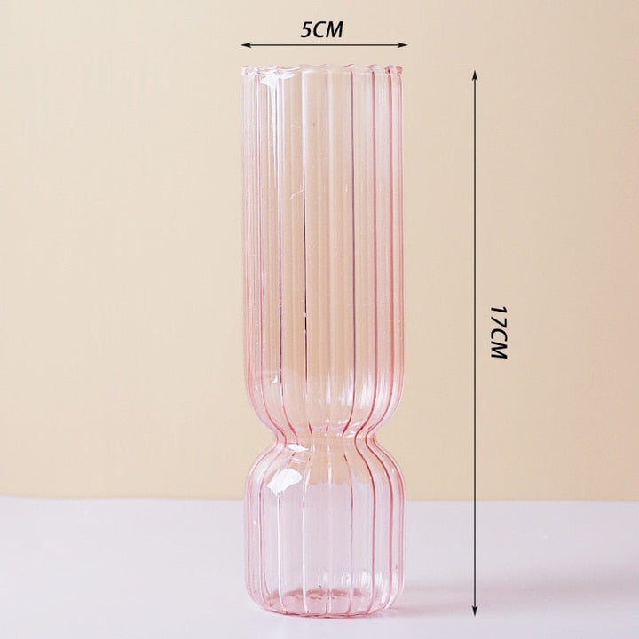 Lilac Glass Candle Holder - Elegant Home Décor Accent-Orizon Depot