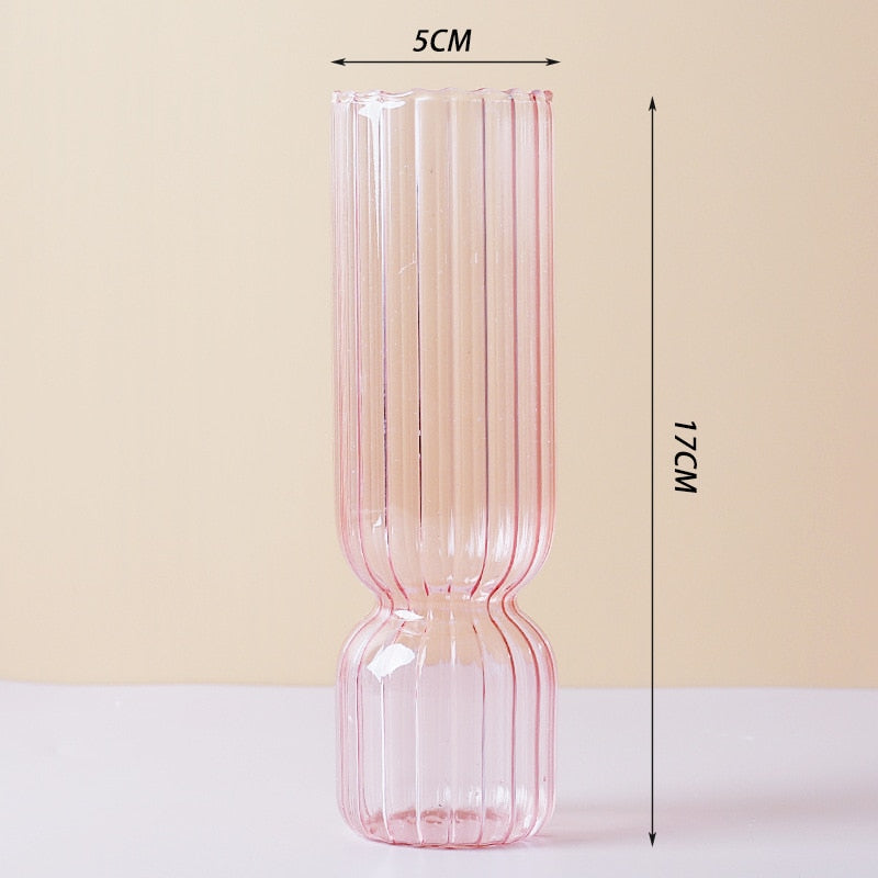 Lilac Glass Candle Holder for Elegant Home Decor-Orizon Depot