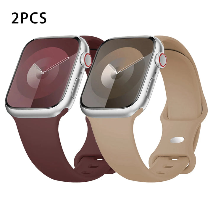 Universal Silicone Strap – Apple Watch Ultra Accessories for iWatch Series