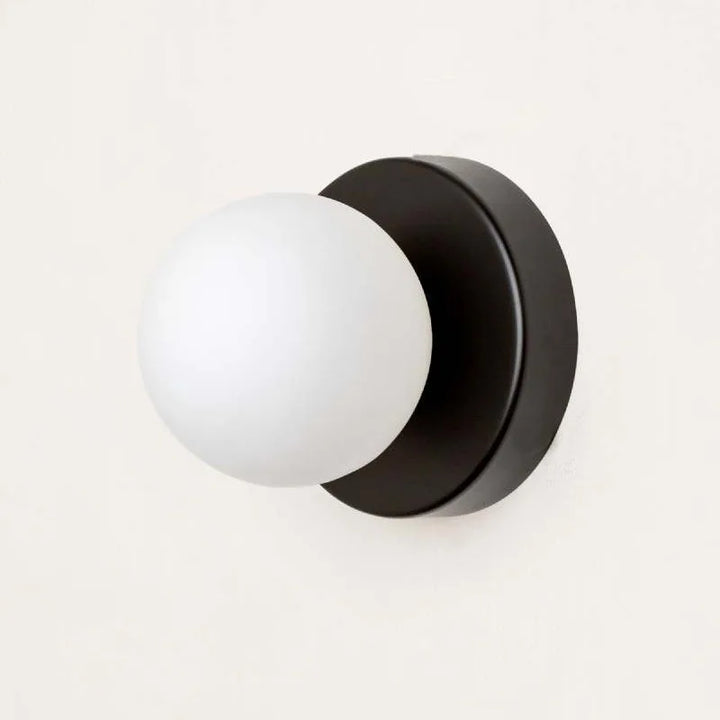 Modern Colored Glass Macaron LED Wall Light Fixture