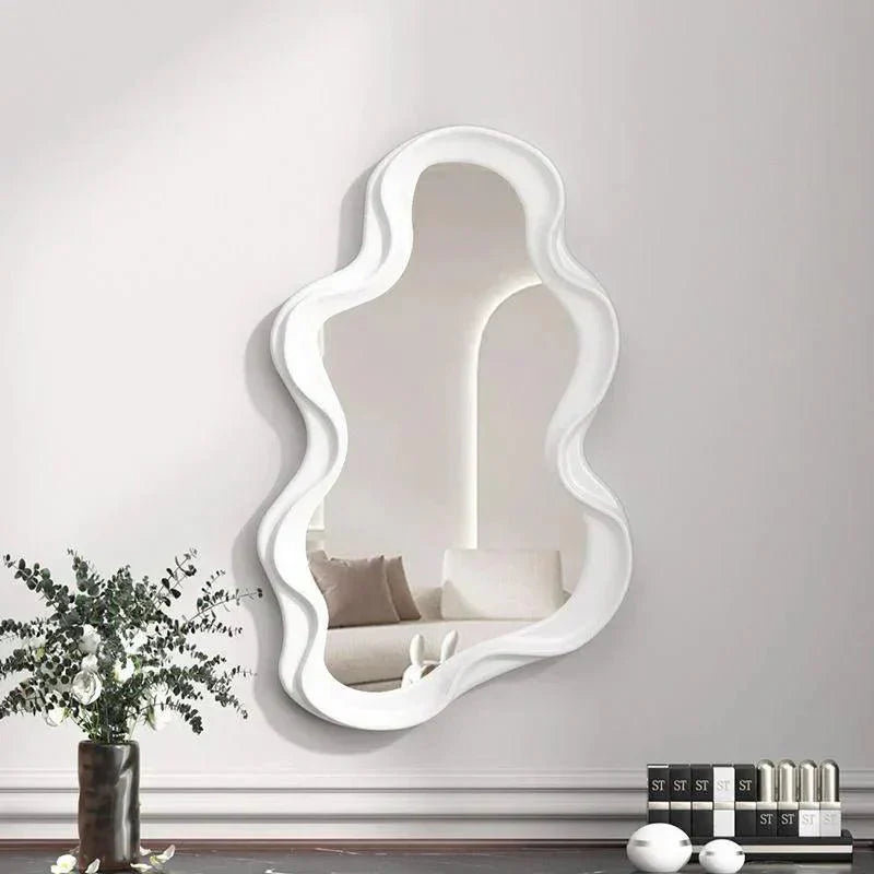 Decorative Cloud-Shaped Mirror for Living Room, Bedroom & Bathroom-Orizon Depot
