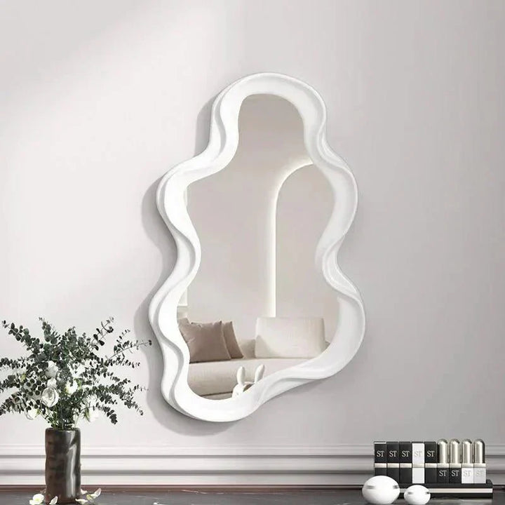 Decorative Cloud-Shaped Mirror for Living Room, Bedroom & Bathroom-Orizon Depot