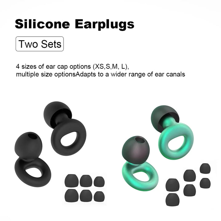 Earplugs for Swimming, Sleep, and Noise Reduction