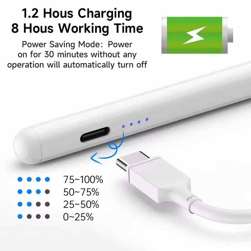 Universal Touch Stylus Pen for Tablets - Lightweight & Durable