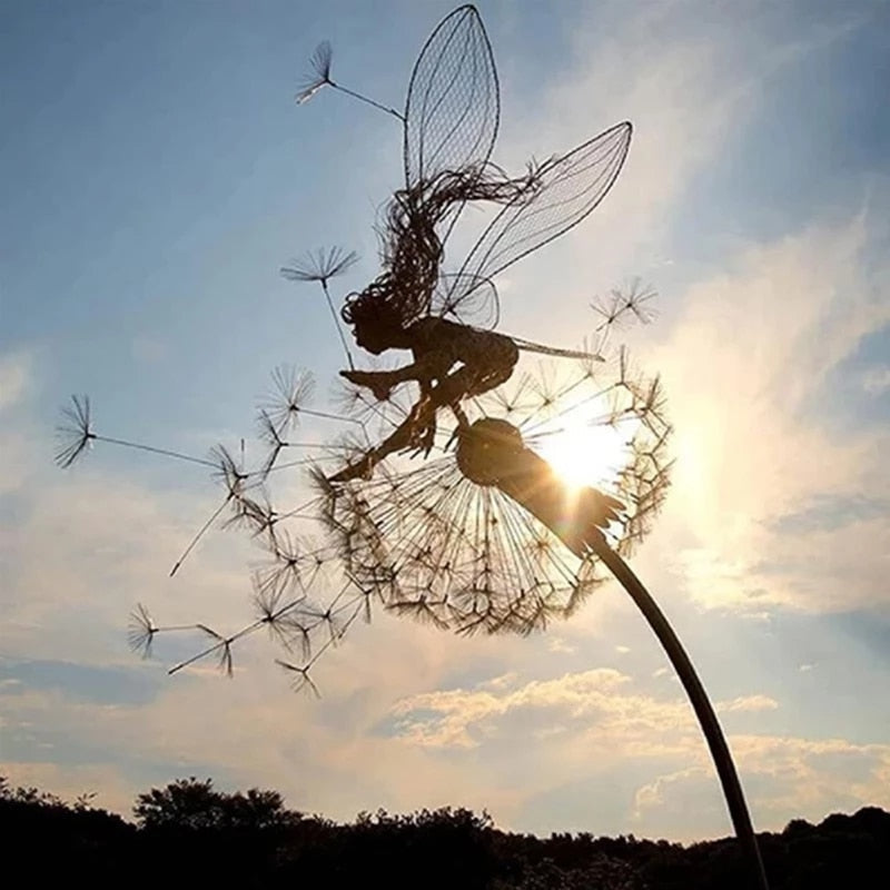 Enchanting Fairy Tale Garden Sculptures - Dreamy Outdoor Decorations-Orizon Depot