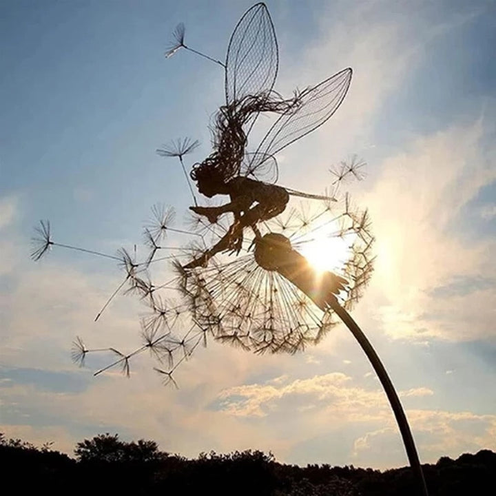 Enchanting Fairy Tale Garden Sculptures - Dreamy Outdoor Decorations-Orizon Depot