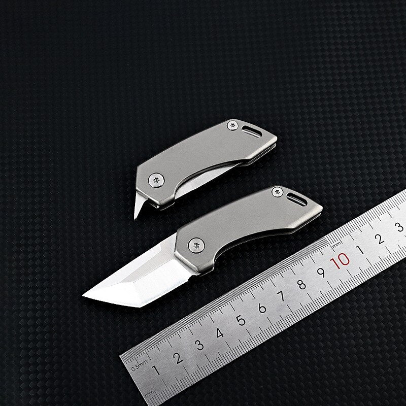 Titanium Alloy Keychain Knife with Bag Clip-Orizon Depot