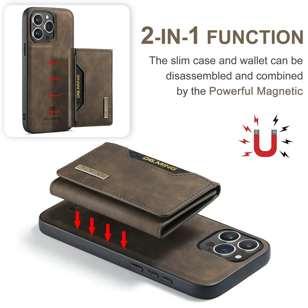 2-in-1 iPhone Case with Detachable Wallet for Ultimate Convenience-Orizon Depot