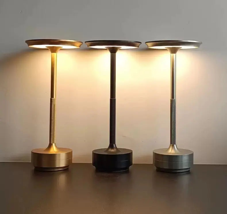 Dimmable LED Touch Desk Lamp | Rechargeable Table Light