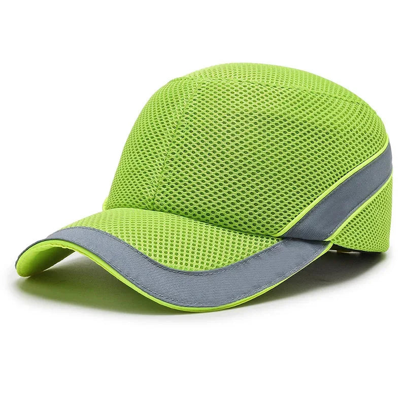 Red Safety Bump Cap - Hard ABS Helmet for Head Protection at Work-Orizon Depot