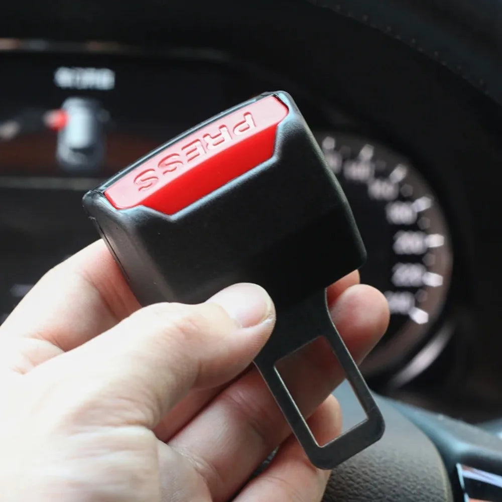4PC Car Seat Belt Clip Extender Safety Lock Buckle Plug Accessory