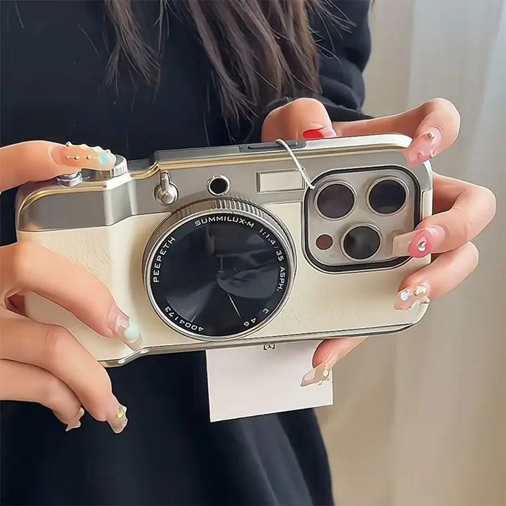 Retro Bluetooth Camera iPhone Case for Stylish Protection-Orizon Depot