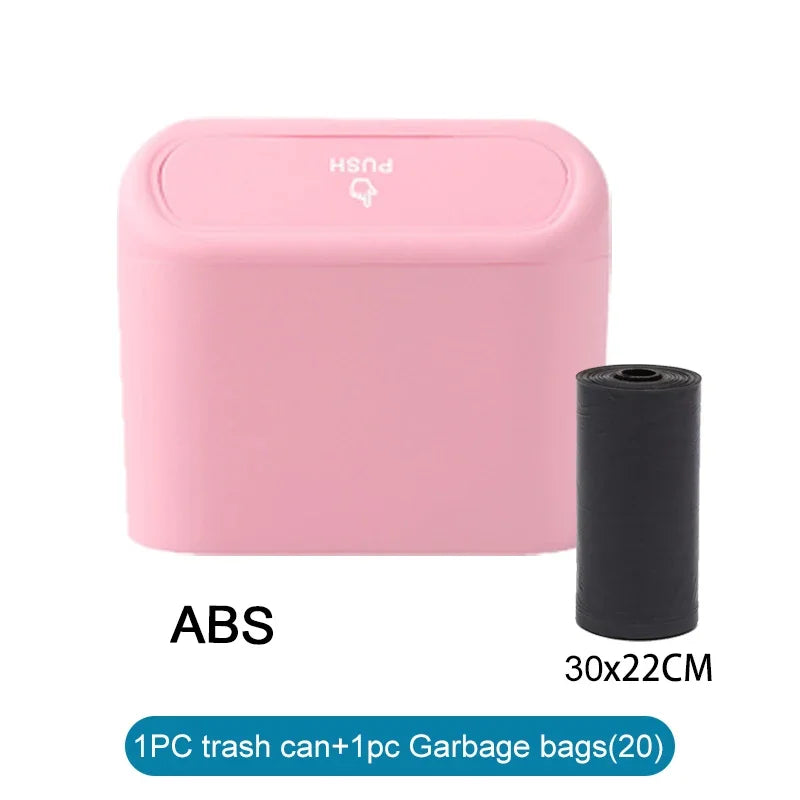 Keep Your Vehicle Spotless with a Compact Leak-Proof Car Trash Can