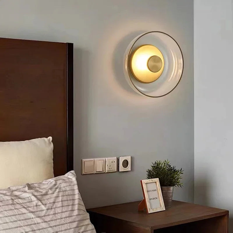 Modern Round LED Wall Sconce | Stylish Decorative Light Fixture