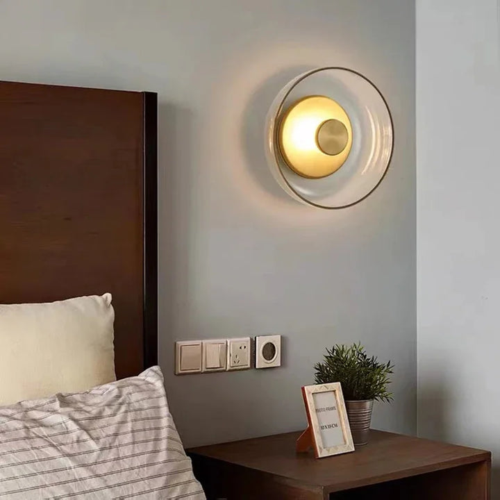 Modern Round LED Wall Sconce | Stylish Decorative Light Fixture