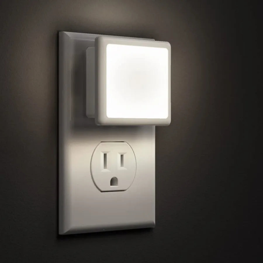 Night Lights Plug into Wall 2-Pack, Soft White Auto-On/Off