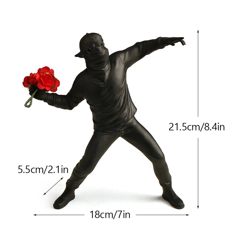 Banksy-Inspired Sculpture Collection for Art Enthusiasts-Orizon Depot