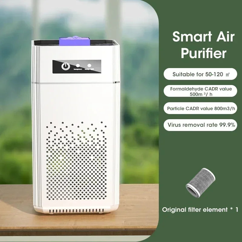 Compact Air Purifier with HEPA Filter - BreezeMini-Orizon Depot