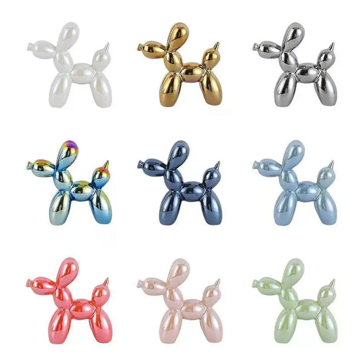 Small Balloon Dog Sculpture - Perfect Home Decor for Dog Lovers-Orizon Depot
