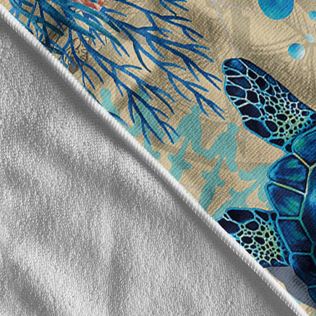 SeaQuest TurtleTrek Beach Towel for Fun Water Adventures-Orizon Depot