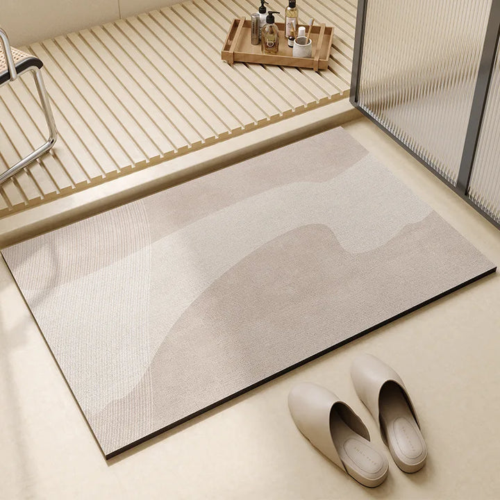 Quick-Dry Non-Slip Bath Mat | Super Absorbent Bathroom Floor Mat