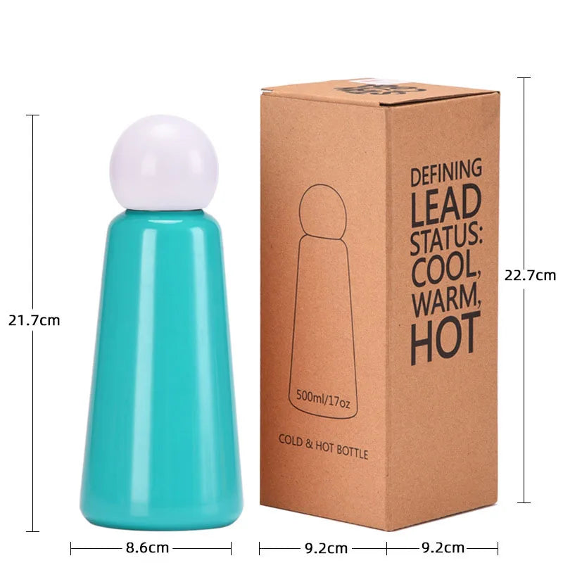 Steel Two-Tone Water Bottle for Stylish Hydration-Orizon Depot