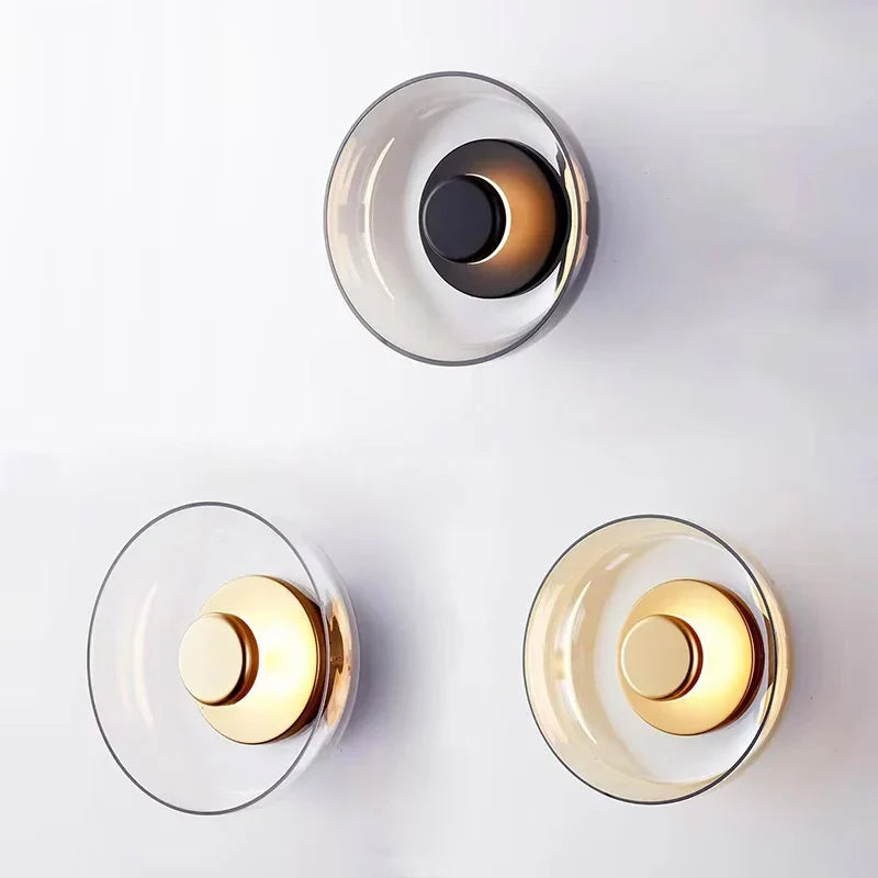Modern Round LED Wall Sconce | Stylish Decorative Light Fixture
