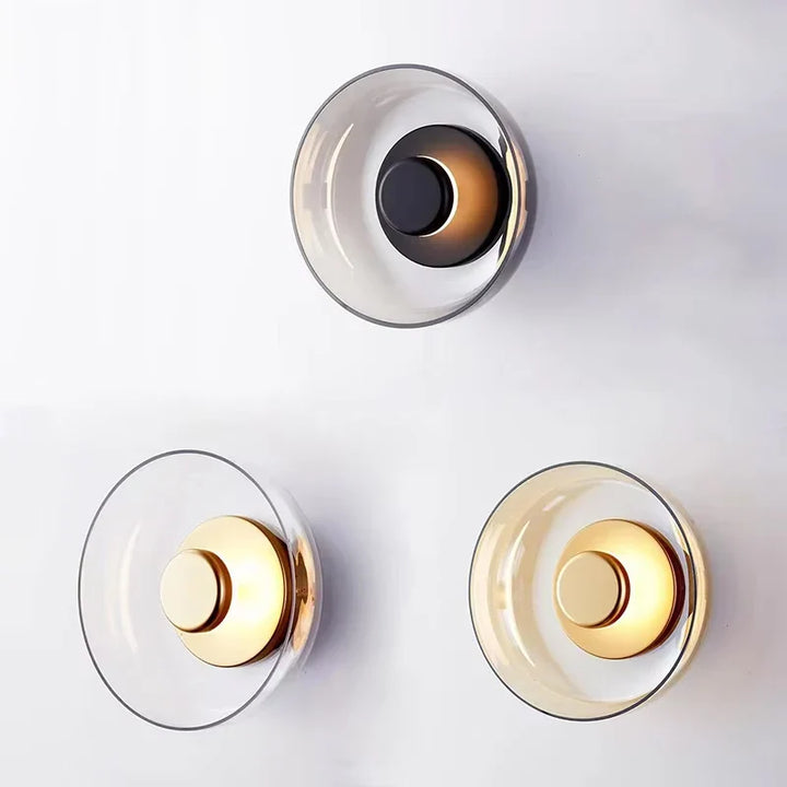 Modern Round LED Wall Sconce | Stylish Decorative Light Fixture