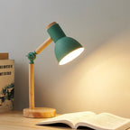 Adjustable Nordic Wooden Desk Lamp | Modern Table Light-Orizon Depot