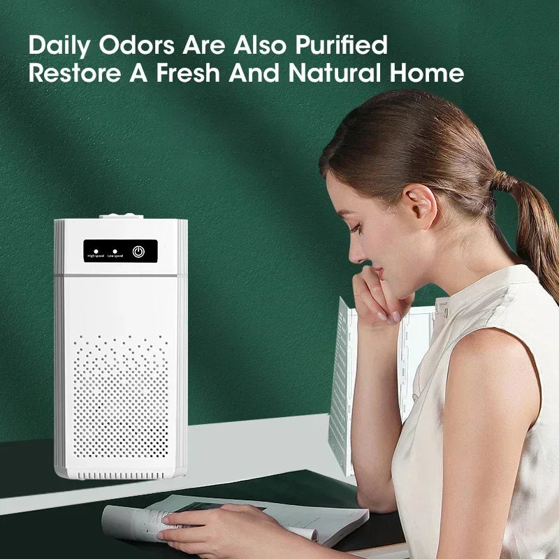 Compact Air Purifier with HEPA Filter - BreezeMini-Orizon Depot
