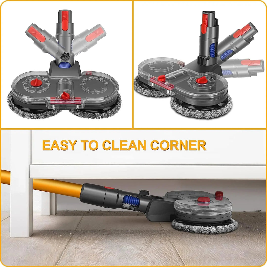 Slim Electric Mop Head - Cordless Cleaning Tool for Easy Use-Orizon Depot