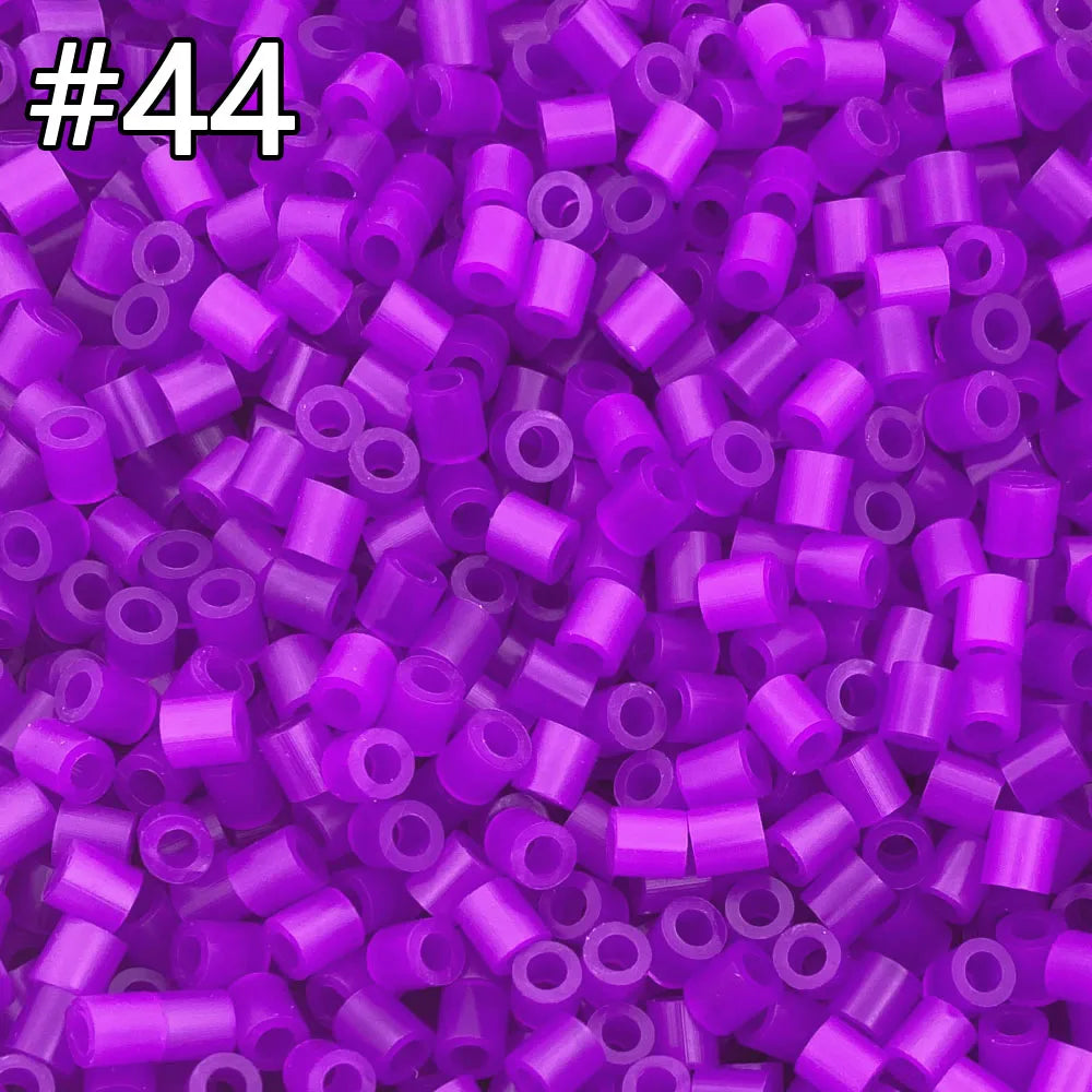 5mm 1000PCS Colorful Iron Fuse Beads for Kids DIY Pixel Art Toys