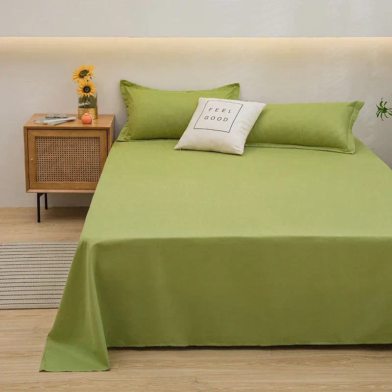 Gentle Touch Linen Bed Sheet - Soft and Breathable Bedding Set-Orizon Depot