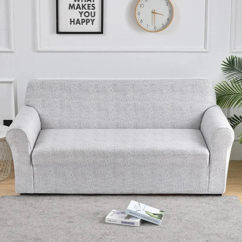 Elastic Flower Printed Sofa Cover - Spandex Furniture Protector for Home