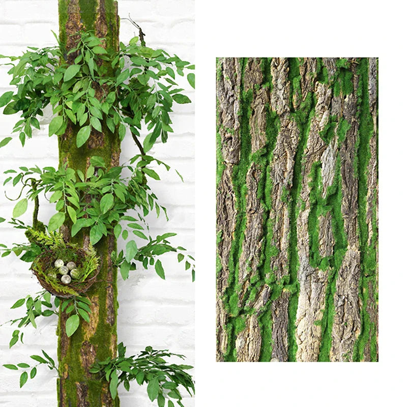 DIY Wall Decoration Green Plant Bark for Home Decor-Orizon Depot