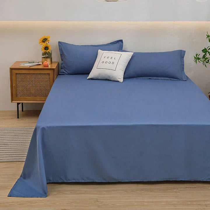 Gentle Touch Linen Bed Sheet - Soft and Breathable Bedding Set-Orizon Depot