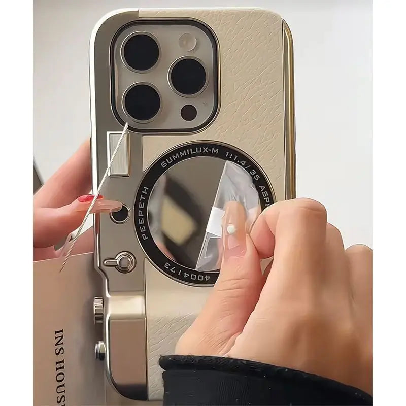 Retro Bluetooth Camera iPhone Case for Stylish Protection-Orizon Depot